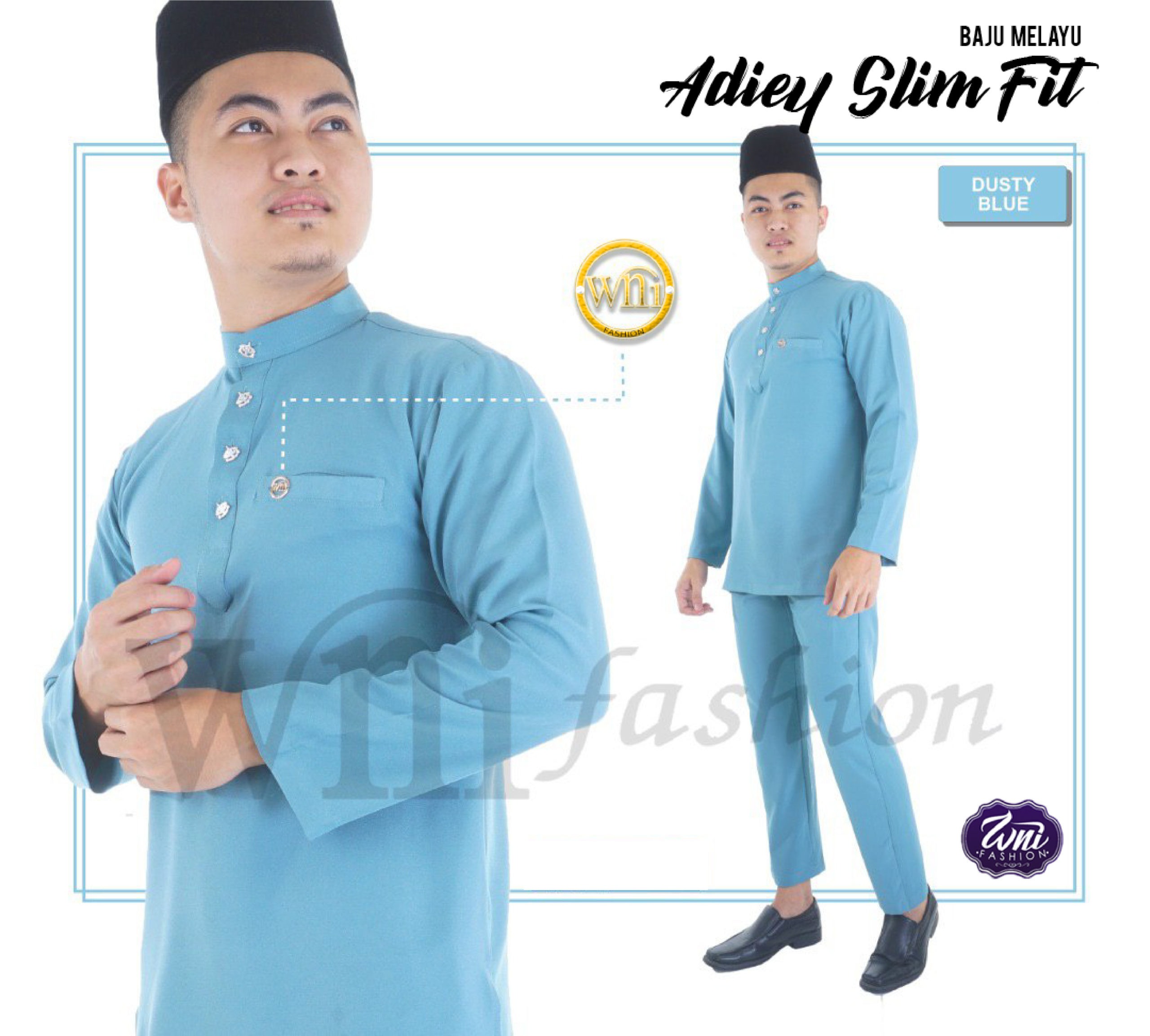 baju raya slim fit